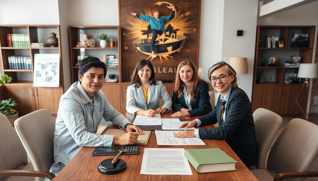 Senior legal support team